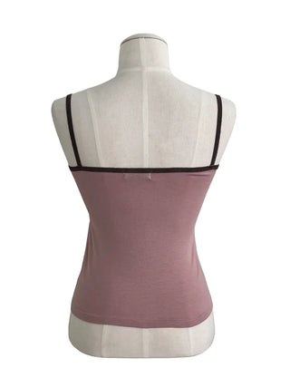 Vintage lace trimmed dot nasi
