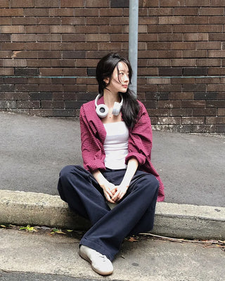 (Short/Basic/Long) (5 colors) Cotton Slacks Pants