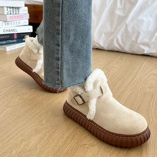 Lovely round Maya fur heel UGG boots (3.5cm)