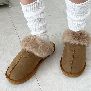 Anna non-slip height-increasing UGG fur slippers, fur slippers, UGG boots, UGG slippers (2cm)