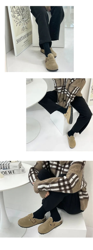 Luca Birken vol2 winter fur slippers and fur slippers