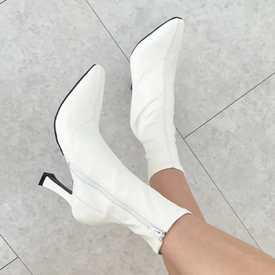 Mot Stiletto Fall Ankle Boots (10CM)
