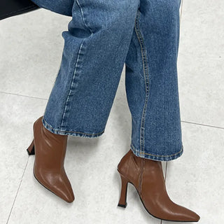 Mot Stiletto Fall Ankle Boots (10CM)