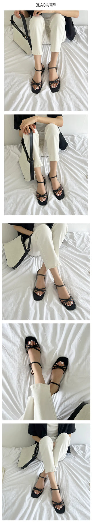 UM Somi Knot Sandal Heel (2cm)