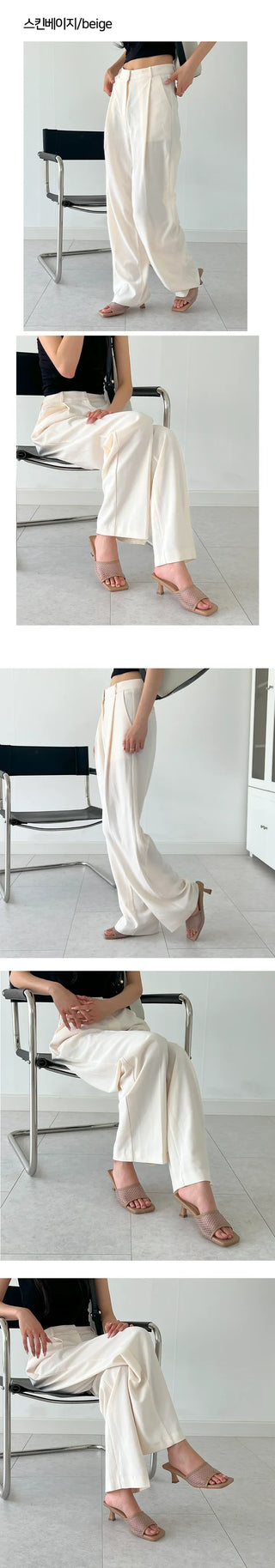 UM Marine Square See-Through Mesh Mule Bloafers (6cm)