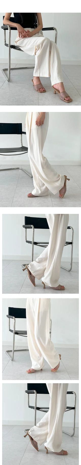 UM Marine Square See-Through Mesh Mule Bloafers (6cm)