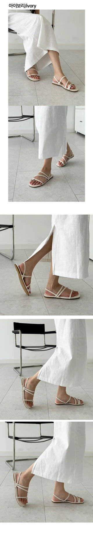UM Span Banding Strap Slippers Summer Sandals (1CM)