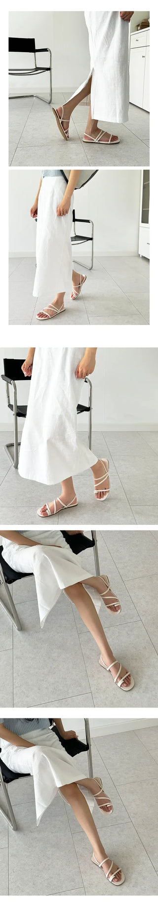 UM Span Banding Strap Slippers Summer Sandals (1CM)