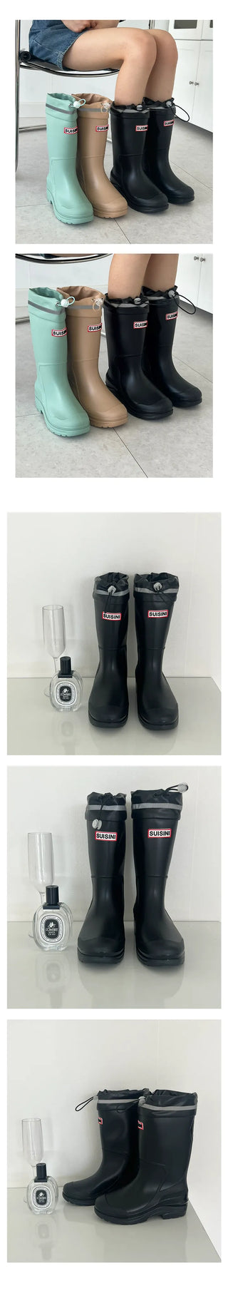UM long rain boots waterproof (3cm)