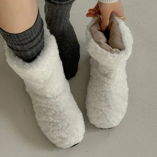 UM Shearling Fur-lined Ugg Poggle Fur Boots (3cm)