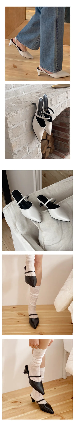 Robey Stiletto Slippers (5cm)