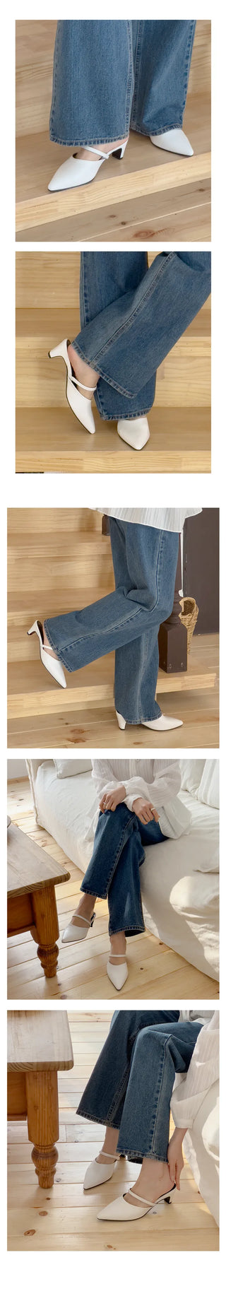 Robey Stiletto Slippers (5cm)