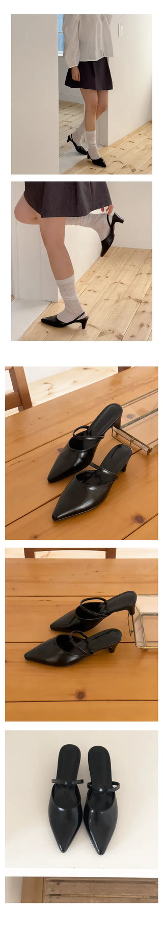 Robey Stiletto Slippers (5cm)