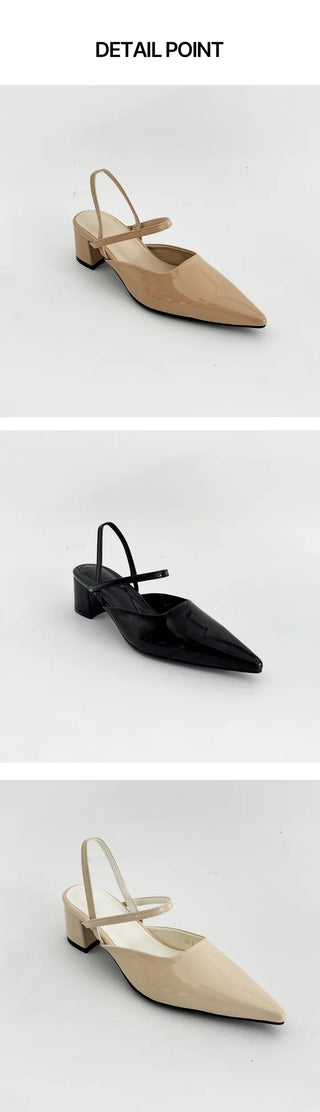 Mayo stiletto slingback heel pumps (6cm)
