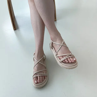 Everly Height-Adjusting Non-Slip Drug Cushion Sandals Bloafers Summer Slippers