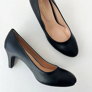 Borin Basic Simple Interview Shoes Big Size Middle Heel (7/5cm)