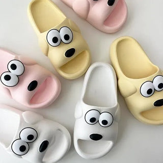 Soft and fluffy puppy slippers (3cm)