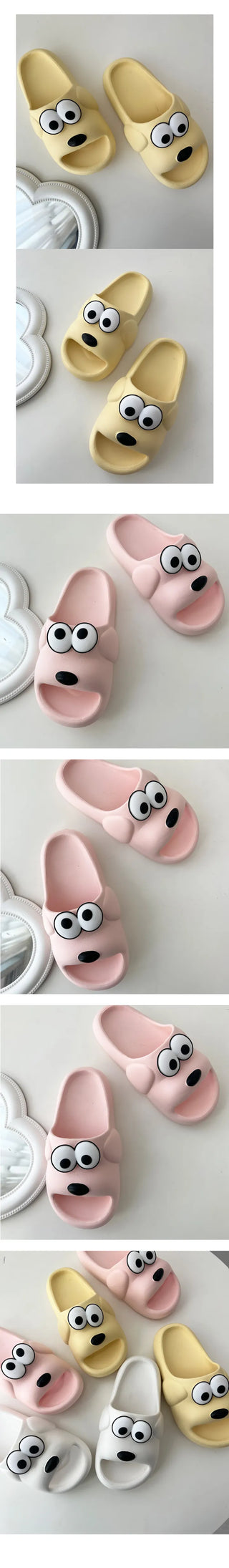 Soft and fluffy puppy slippers (3cm)