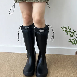 Luan String Long Rain Boots (2.5cm)