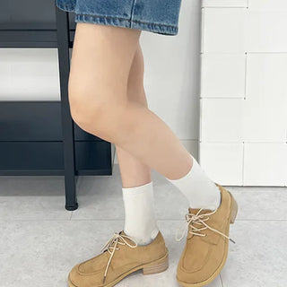 Camu Suede Lace-Up Loafers (3.5cm)