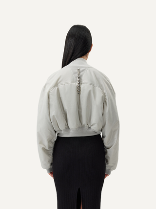 [UNAWARES] Special Split Short Cotton Jacket