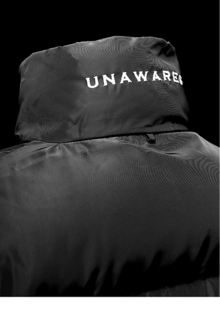 [UNAWARES] Embroidery Short Cotton-Padded Jacket