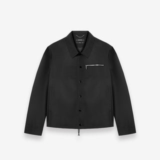 [UNAWARES] Zipper Inlaid Lapel Lightweight Waterproof Jacket
