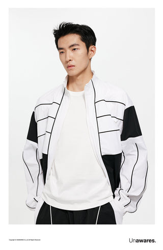 [UNAWARES] Retro Monotone Jacket