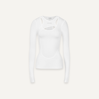 [UNAWARES] Two layer Knitted Long-Sleeved Top