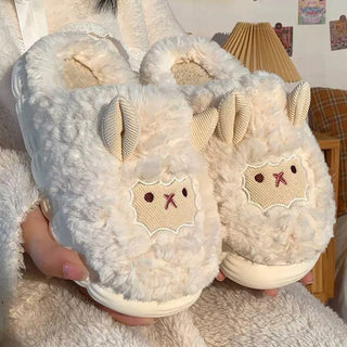 Fluffy Sheep Slippers