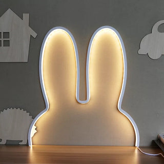 Rabbit Neon LED Night Light