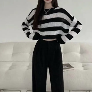 Y2K Cropped Sweater