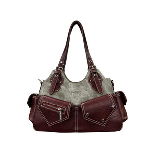 denim stitch crossbody