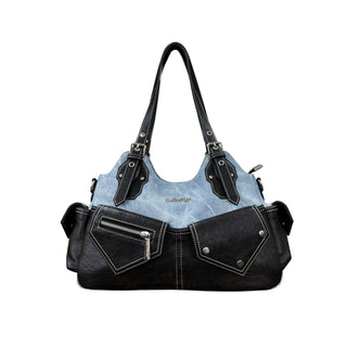 denim stitch crossbody