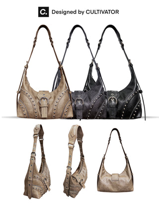 rivet crossbody bag