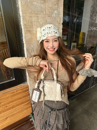 contrast cardholder bag