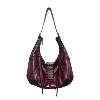 wax leather satchel