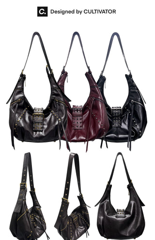 wax leather satchel