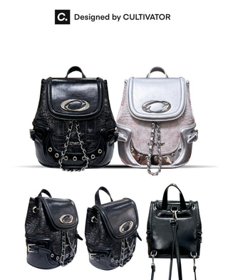chain mini backpack