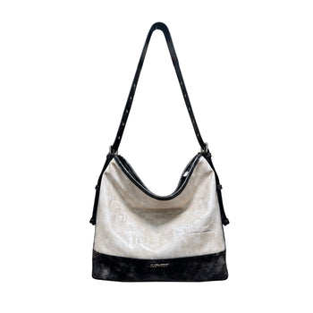 distressed messenger tote