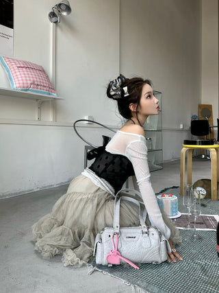 ostrich grain bag