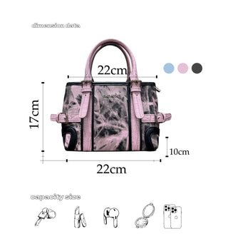 tie-dye phone bag