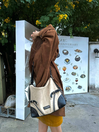 suede convertible bag