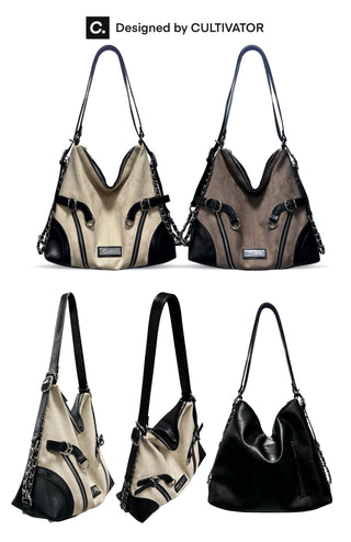 suede convertible bag