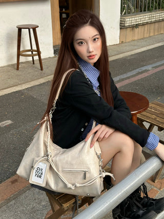 casual crossbody tote