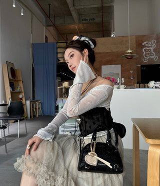 ostrich mini bag