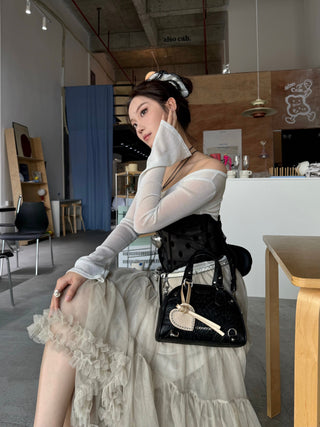 ostrich mini bag