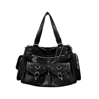 punk motorcycle bag