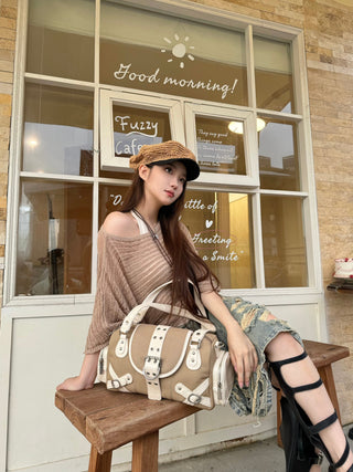 crocodile pillow bag