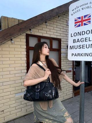 crocodile pillow bag